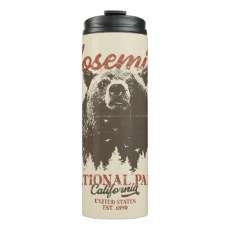 Yosemite Grizzly Beer, Californië Thermosbeker