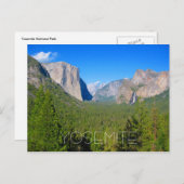 yosemite halve dome briefkaart (Voorkant / Achterkant)