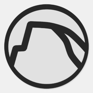 Yosemite halve koepel Sticker