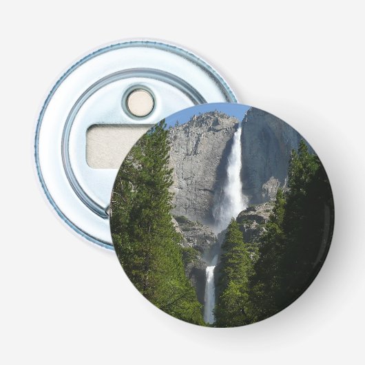 Yosemite Herfst II uit het Yosemite National Park Button Flesopener (Voorkant)