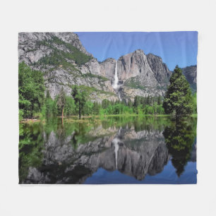Yosemite Herfst Reflection Fleece Deken