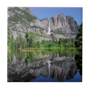 Yosemite Herfst Reflection Tegeltje