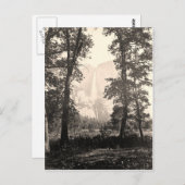 Yosemite-Herfsten Briefkaart (Voorkant / Achterkant)