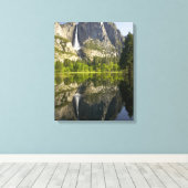 Yosemite-herfsten Canvas Afdruk (Insitu (Houten vloer))