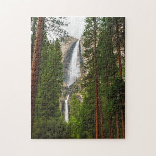 Yosemite-Herfsten door het bos Legpuzzel
