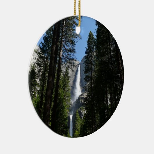 Yosemite Herfsten en Bossen Keramisch Ornament (Rechts)