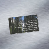 Yosemite Herfsten en Bossen Magnetisch Visitekaartje (Voorbeeld)