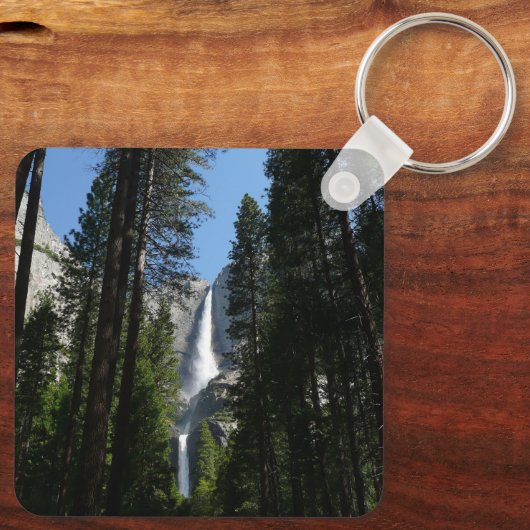 Yosemite Herfsten en Bossen Sleutelhanger (Achterkant)