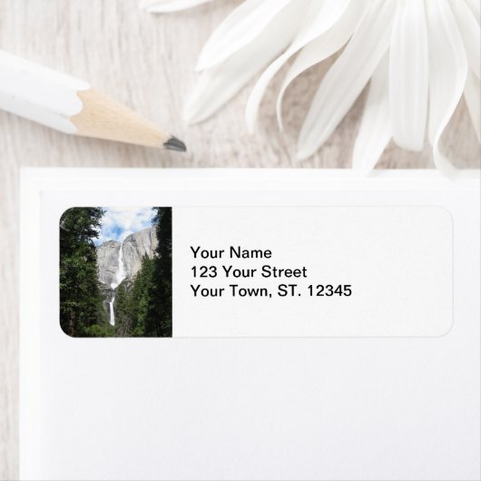 Yosemite Herfsten Etiket (Insitu)