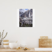 Yosemite-Herfsten in de winter Poster (Keuken)