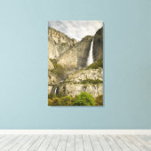 Yosemite Herfsten in het voorjaar, Yosemite Nation Canvas Afdruk (Insitu (Houten vloer))
