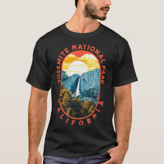 Yosemite-Herfsten - National Park California Retro T-shirt