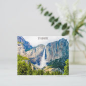 Yosemite Herfsten National Park Reisfoto Briefkaart (Staand voorkant)