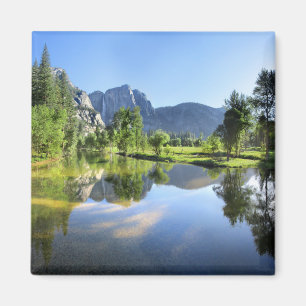 Yosemite-Herfsten uit de Merced-rivier - Yosemite- Magneet