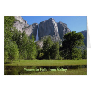 Yosemite-Herfsten uit Valley in de Californische K