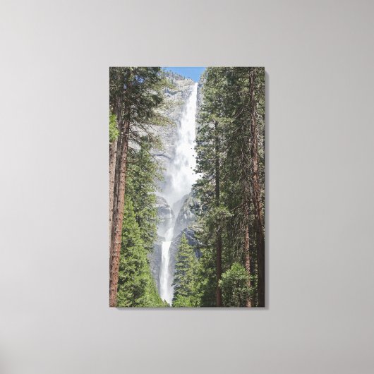 Yosemite Herfsten verpakt Canvas Print (Voorkant)