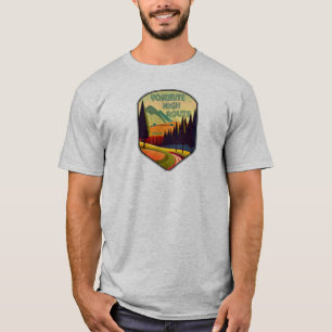 Yosemite High Route Kleuren T-shirt