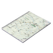 Yosemite-kaartlaptop Notitieboek (Linkerzijde)
