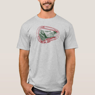 Yosemite-klimmer Carabiner T-shirt