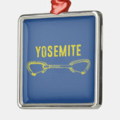 Yosemite Klimrekker Metalen Ornament (Links)