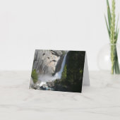 Yosemite Lagere Herfsten uit het Yosemite National Kaart (Voorkant)