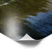 Yosemite Lake Reflection Foto Afdruk (Hoek)