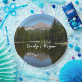 Yosemite Lake Reflection Papieren Bordje (Feest)