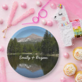 Yosemite Lake Reflection Papieren Bordje (Feest)