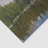 Yosemite Lake Reflection Tissuepapier (Detail)