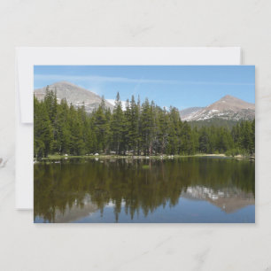 Yosemite Lake Weerkaatsing Kaart