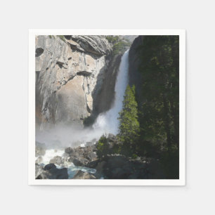 Yosemite Lower Falls bij het Lower Yosemite Falls  Servet