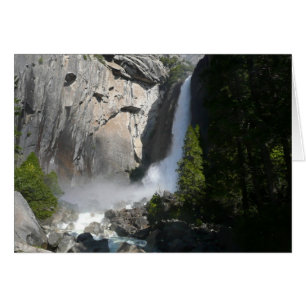 Yosemite Lower Falls bij Lower Yosemite Falls Trai