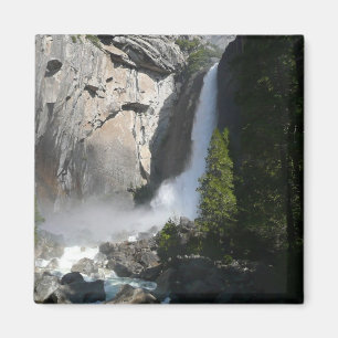 Yosemite Lower Falls bij Lower Yosemite Falls Trai Magneet