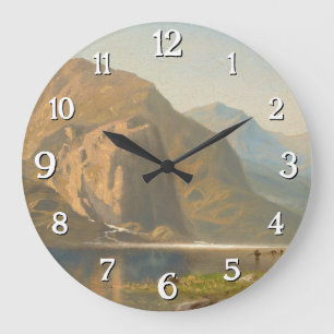 Yosemite Majestic Landschap door Albert Bierstadt Grote Klok
