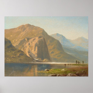 Yosemite Majestic Landschap door Albert Bierstadt Poster