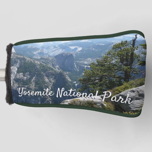 Yosemite Mountain-Uitzicht in het Nationaal Park Y Golfheadcover (Voorkant)