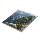 Yosemite Mountain-Uitzicht in het Nationaal Park Y Tegeltje (Zijkant)