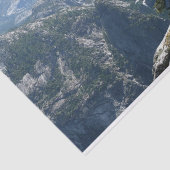 Yosemite Mountain-Uitzicht in het Nationaal Park Y Tissuepapier (Detail)