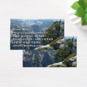 Yosemite Mountain-Uitzicht in het Nationaal Park Y Visitekaartje (Bureau)