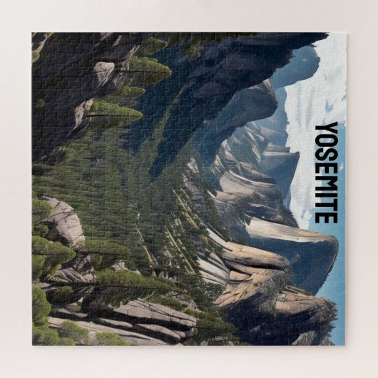 Yosemite Nationaal Park Landschap Legpuzzel (Horizontaal)