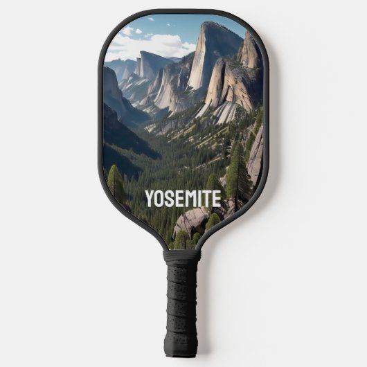 Yosemite Nationaal Park Landschap Pickleball Paddle (Achterkant)