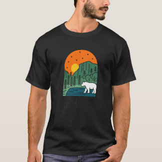 Yosemite National Park  1890 Californië T-shirt