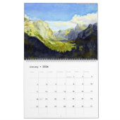 YOSEMITE NATIONAL PARK 2024 WATERVERF KALENDER (Jan 2026)
