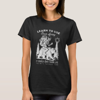 Yosemite National Park Berenspray Grappig Wandelca T-shirt