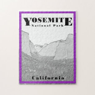 Yosemite National Park California - 11x14 - 252 pc Legpuzzel