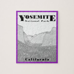 Yosemite National Park California - 8x10 - 110 stu Legpuzzel
