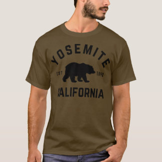 Yosemite National Park California Beer Hiking Outd T-shirt