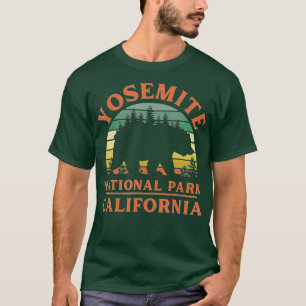 Yosemite National Park California Beer Natuur Hiki T-shirt