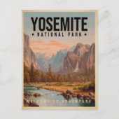 Yosemite National Park California  Briefkaart (Voorkant)