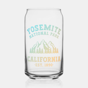 Yosemite National Park California Hiking Gradient Blikvorm Glas